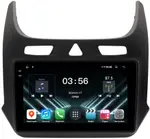 Магнитола для Chevrolet Cobalt 2011+, Ravon R4 (рамка черная матовая) - FarCar S280 монитор 9.5" IPS на Android 13, CarPlay
