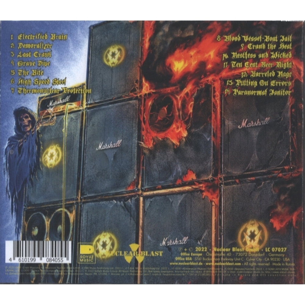Municipal Waste / Electrified Brain (RU)(CD)