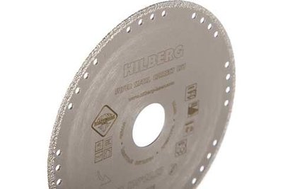 Диск алмазный отрезной 125*22,23 Hilberg Super Metall Сorrect Cut 502125