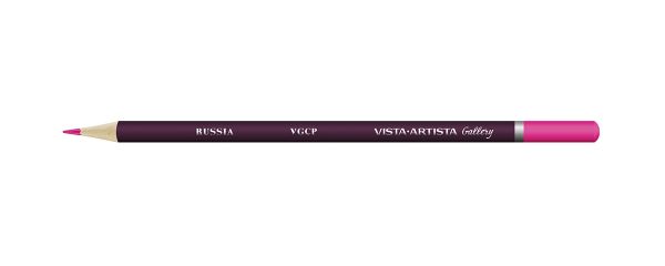 Карандаш цветной художественный заточенный, 6 шт, 307 Фуксия (Fuchsia), Vista-Artista Gallery VGCP