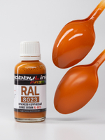 Краска лаковая HobbyLink RAL-8023 Оранжево-коричневый RL-8023