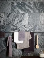Плитка-сланец Silver Grey, полированная поверхность Pharaon 300x300x12