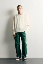 ФУТБОЛКА RELAXED FIT С РЕЛЬЕФНОЙ СТРУКТУРОЙ — ZARA