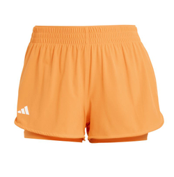 Женские теннисные шорты Adidas Climacool 2in1 Match - pure orange