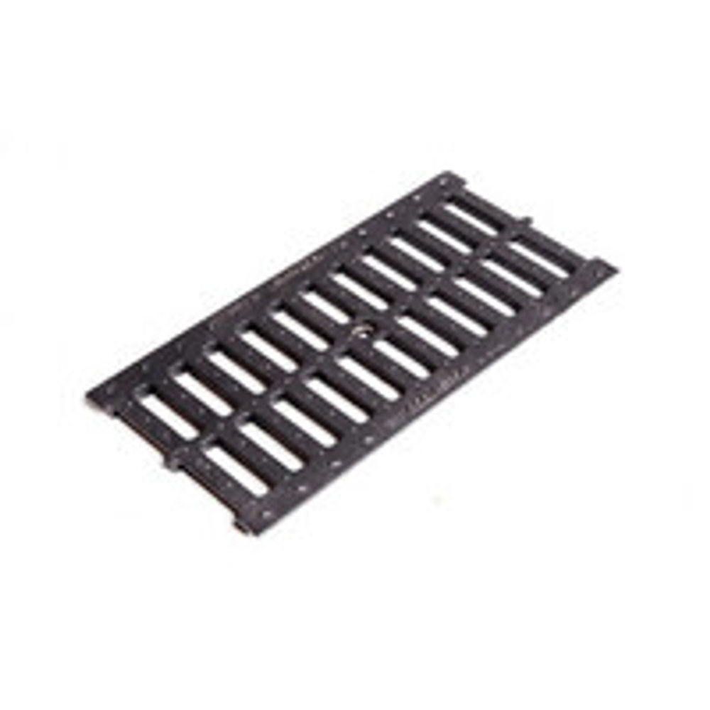 Решетка чугунная щелевая АКВАСТОК Norma DN200 С250 500х245х23 32013С