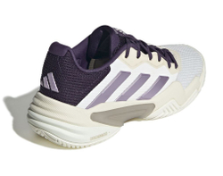 Женские теннисные кроссовки Adidas Barricade 13 W - core white/powder plum/aurora plum
