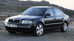 Арка правая Skoda Superb 2001-2008 седан (Polcar)