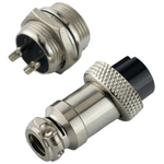 Авиационный разъем GX16 2Pin (штекер+гнездо)