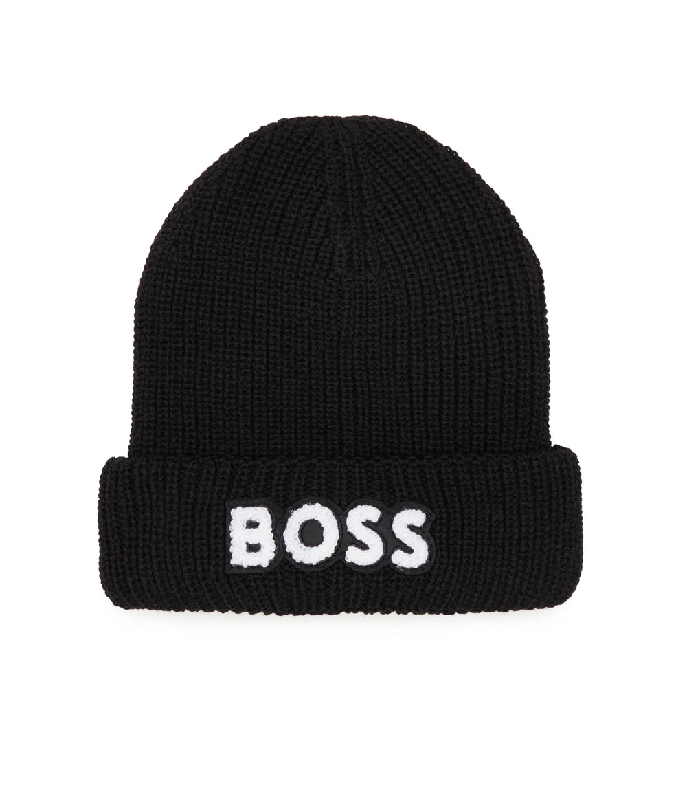 Шапка BOSS Kidswear - черный(J21285)