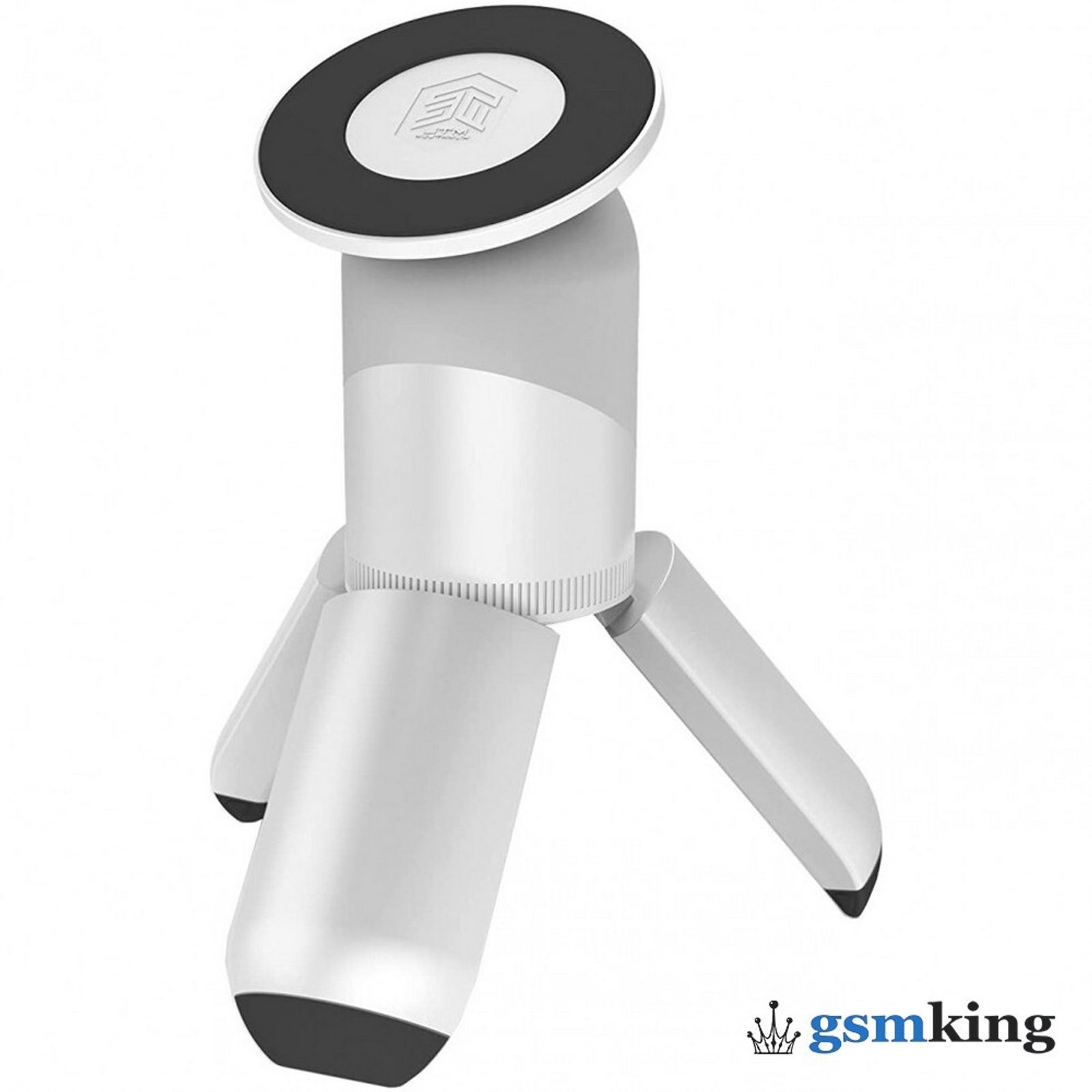 STM MagPod with magnetic disc MagSafe Stand White (Белый)