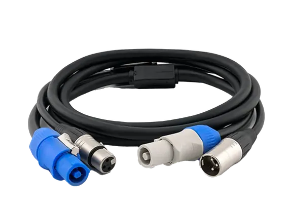STAGE4 LightLink DUO P2 Коммутационный кабель комбинрованный с разъемами для светильников серии BART