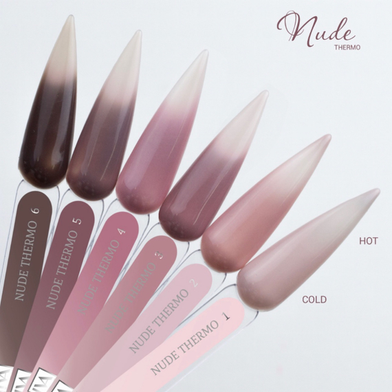 ГЕЛЬ -ЛАК NUDE THERMO №6