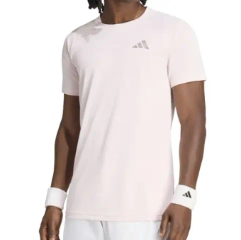 Мужская теннисная футболка Adidas FreeLift Pro - distilled pink