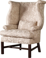 Стул Baker Chippendale Scrolled Wing Chair