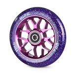 Колесо HIPExtreme Neon Flakes 110*24 мм, фиолетовый