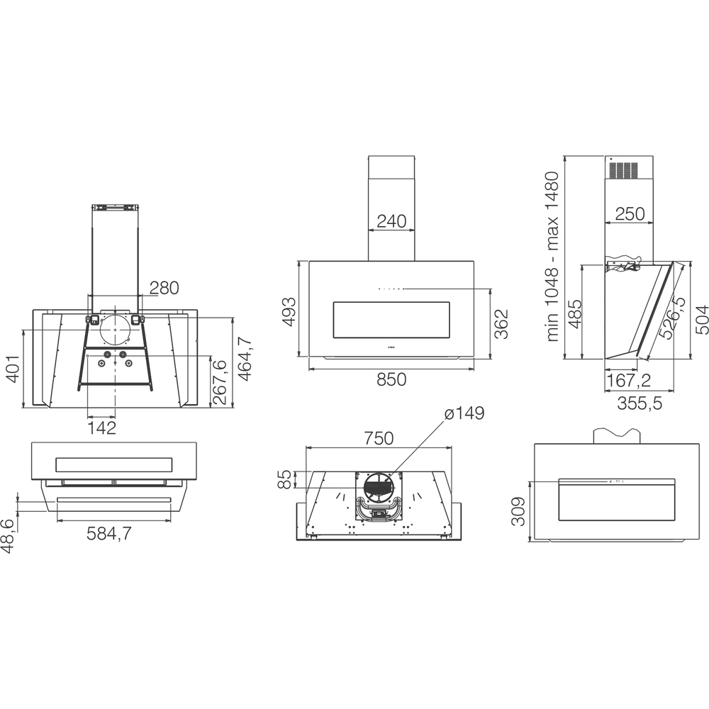 ELICA BLOOM BL/A/85 (PRF0164459A)