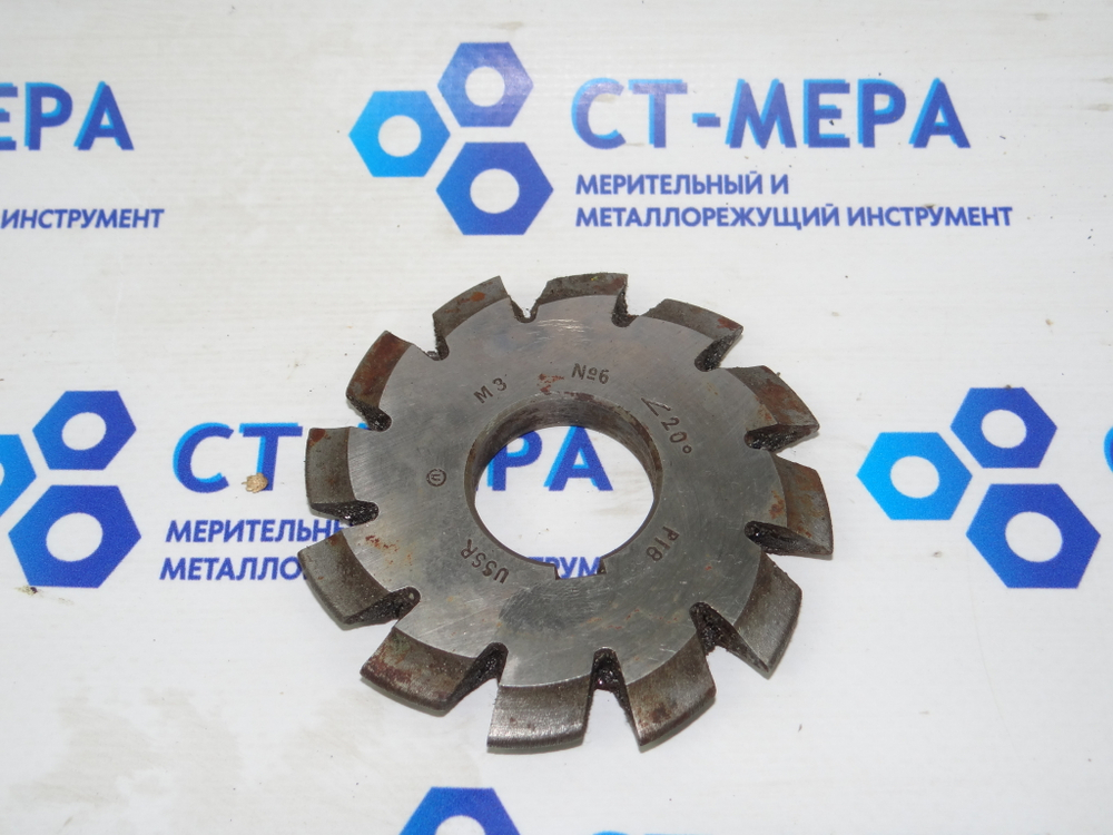 Фреза модульная М3 №6 Р18 (следы использования)