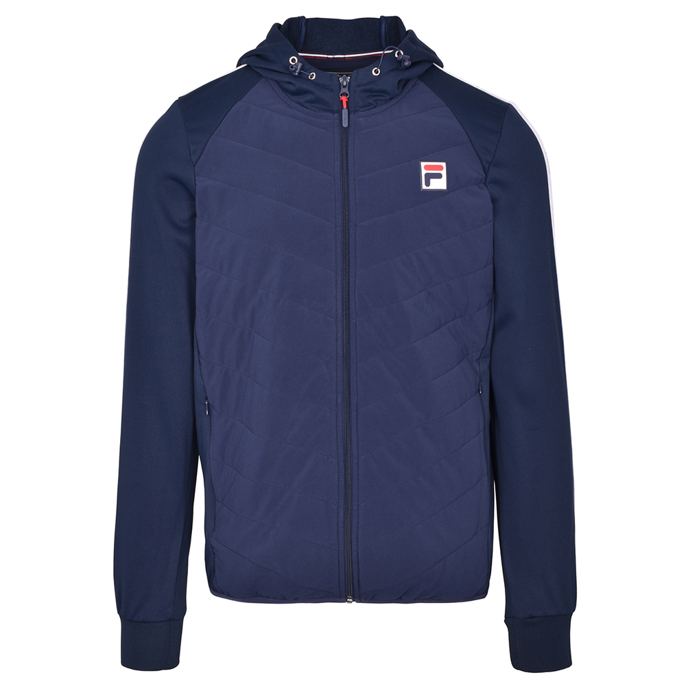 Мужская теннисная кофта Fila Coachjacket Frido M - небесный