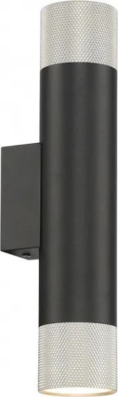Настенный светильник Delta 2365-2 BK+SL iLedex