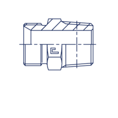 Штуцер FC BSP 1.1/4 - BSPT 1.1/4