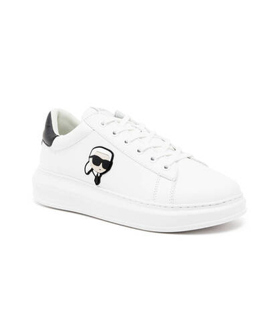 Кожаные кроссовки kapri karl nft lo lace Karl Lagerfeld - белый(KL52530N)