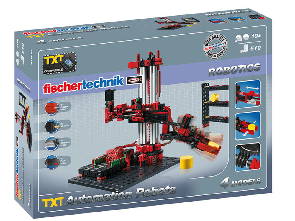 Конструктор Fischertechnik TXT Automation Robots / Автоматические роботы