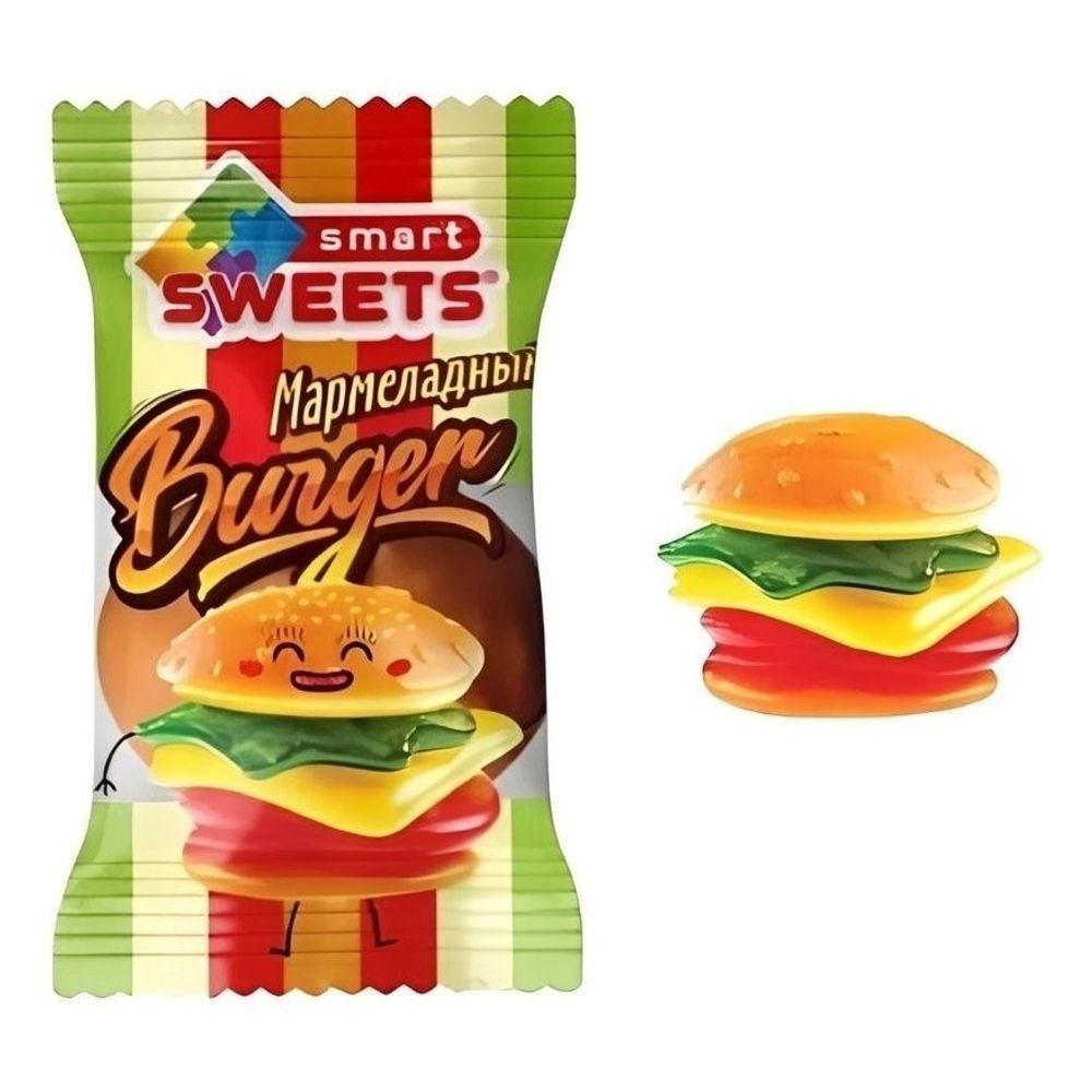 SMART SWEETS Мармеладный бургер жев.мармелад