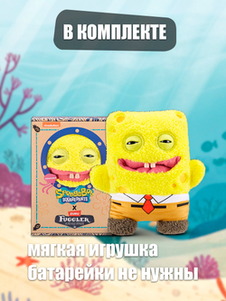 Мягкая игрушка Fuggler x Sponge Bob Губка Боб
