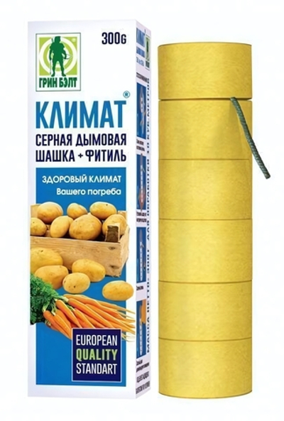 Шашка дымовая серная 300г Климат Green Belt