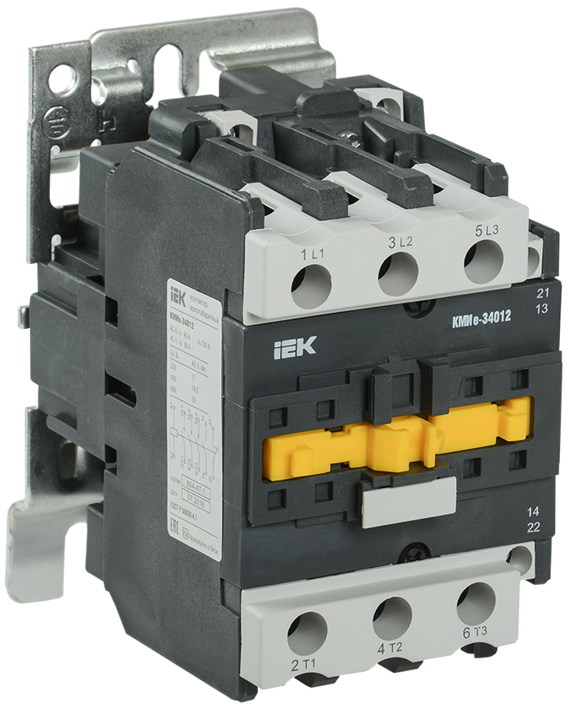 Контактор КМИе-34012 40А 36В/АС3 1NO;1NC IEK