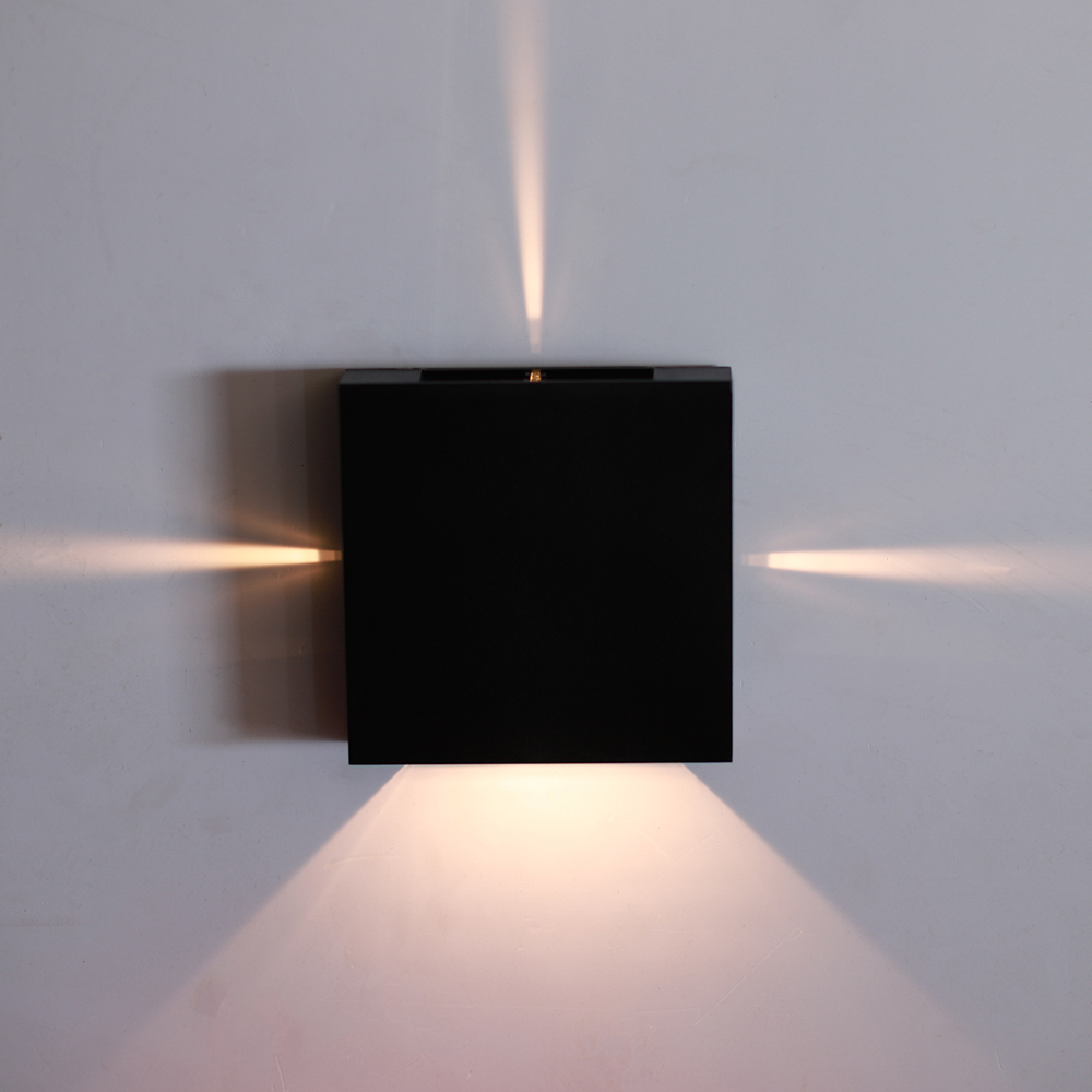Уличный настенный светодиодный светильник Arte Lamp ALGOL A1445AL-4BK