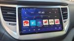 Магнитола для Hyundai Tucson 3 2015-2018 (без штатной КЗВ, рамка серебро) - FarCar BM9-2K-8101S-A монитор 9.5" 2K QLED на Android 14, Быстрая, CarPlay, 4G SIM-слот