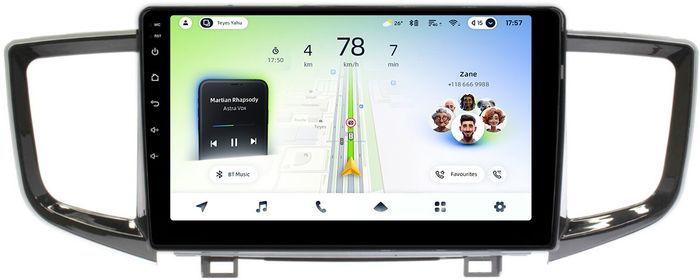 Магнитола для Honda Pilot 3 2015-2023 - Teyes CC4L монитор 10.1" IPS, Android 14, Быстрая, Snapdragon 662, CarPlay, 4G SIM-слот