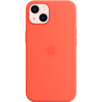 Силиконовый чехол с поддержкой MagSafe Apple Silicone Case для iPhone 13, Nectarine (Спелый нектарин)