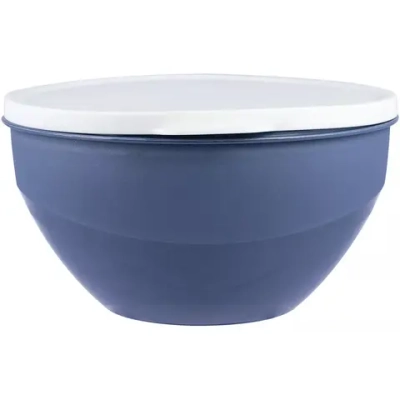 МИСКА С КРЫШКОЙ 1л Line DUO (синий)