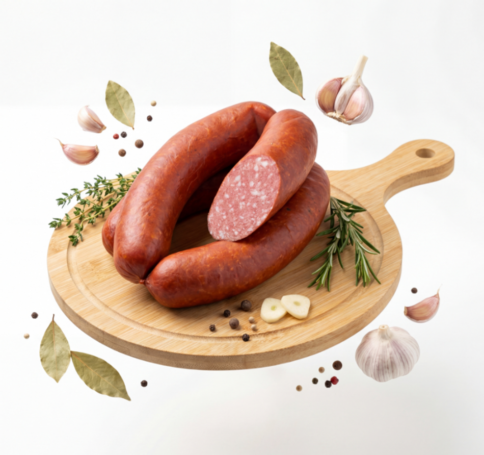 Колбаски Чесночные п/к, Ростов