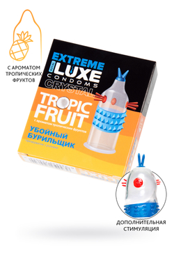 Презервативы Luxe EXTREME Убойный Бурильщик (Тропические фрукты) 4654lux