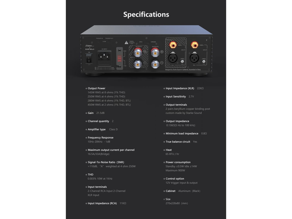 Усилитель Eversolo AMP-F2