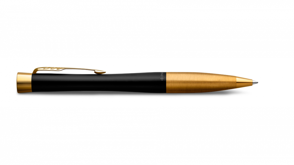 Набор Parker 2020 Urban Black GT ручка шариковая стержень: M, цвет чернил: blue, в подарочной упаковке.