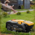 Робот-газонокосилка Grass Master 1000 1000м², 3Ач, 28V, LCD дисплей, Denzel