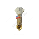Клапан балансировочный ручной латунь R206B Ду 15 G1/2" A Ру25 ВР Kvs=2.7м3/ч с измерительными ниппелями Giacomini R206BY003