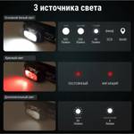 Фонарь налобный Nitecore NU31 550 люмен дальность 145м