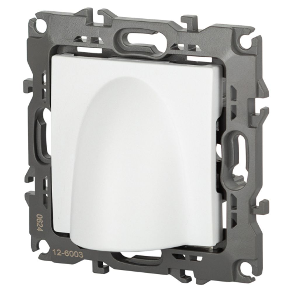 Вывод кабеля ЭРА Серия 12 12-6003-01М , белый матовый | Эра 12