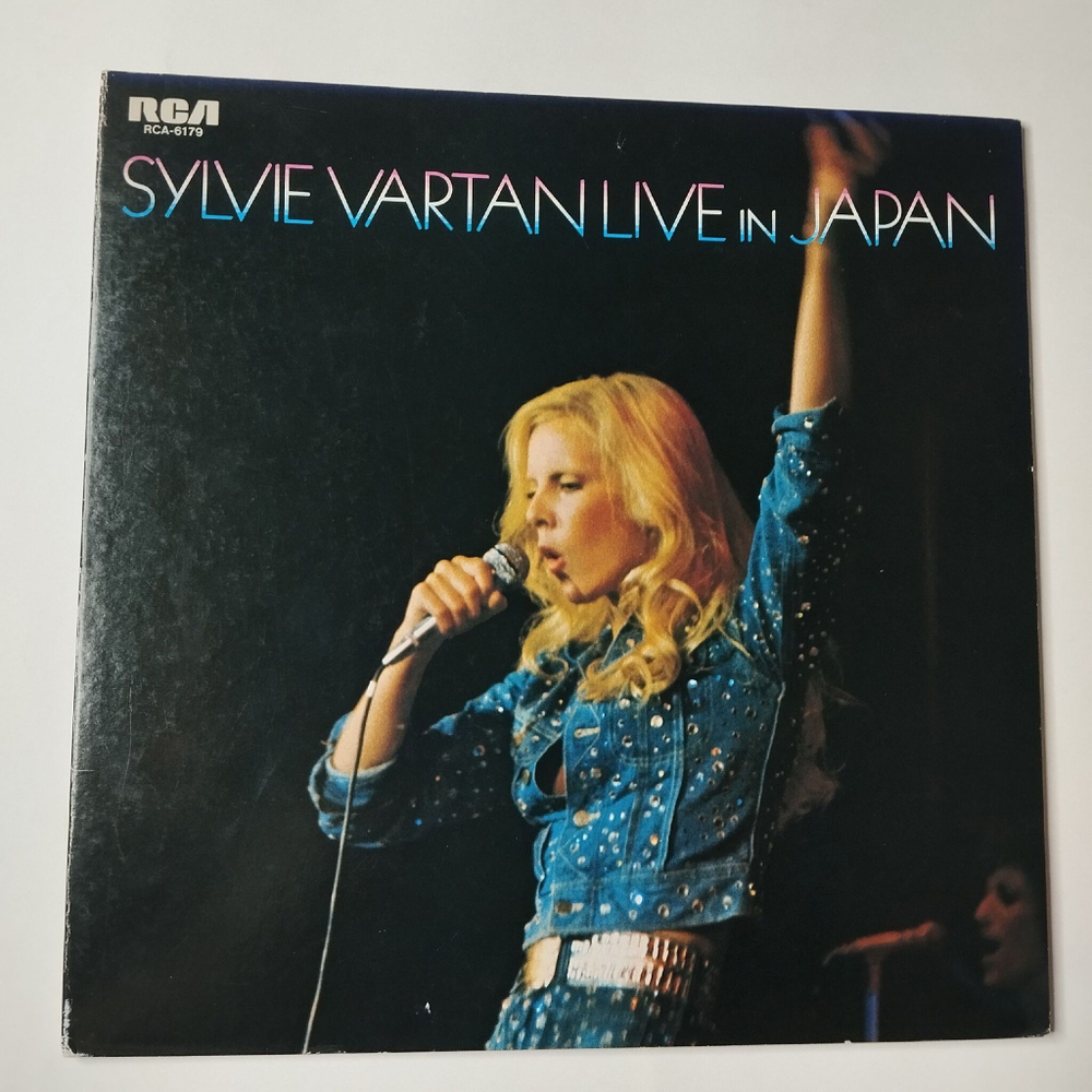 Винтажная виниловая пластинка LP Sylvie Vartan Live In Japan (Japan 1974) (No Obi)