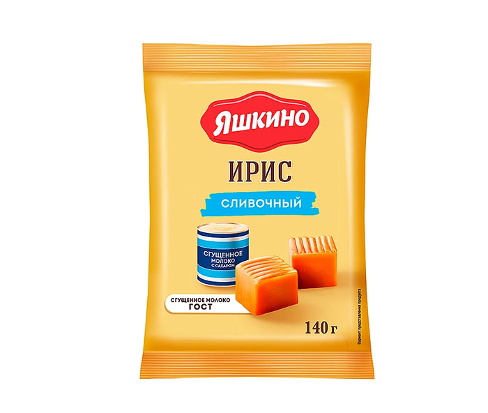Ирис тираженный со сливочным вкусом 140г