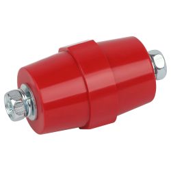 Изолятор ЭРА NO-224-152 SM-51 с болтом (Н51хD36мм М8) 15кВ | Шинные изоляторы и шинодержатели