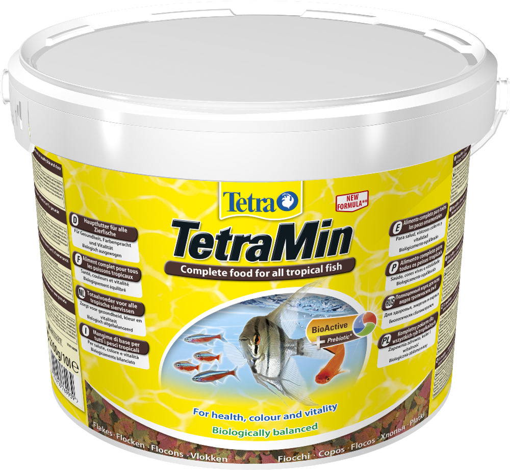 Корм для рыб TetraMin хлопья 10л