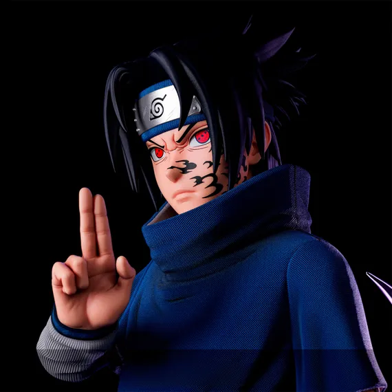 Sasuke Cursed Seal - Naruto