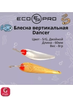 Блесна для рыбалки Dancer, 70мм, 11г, вертикальная 1 шт