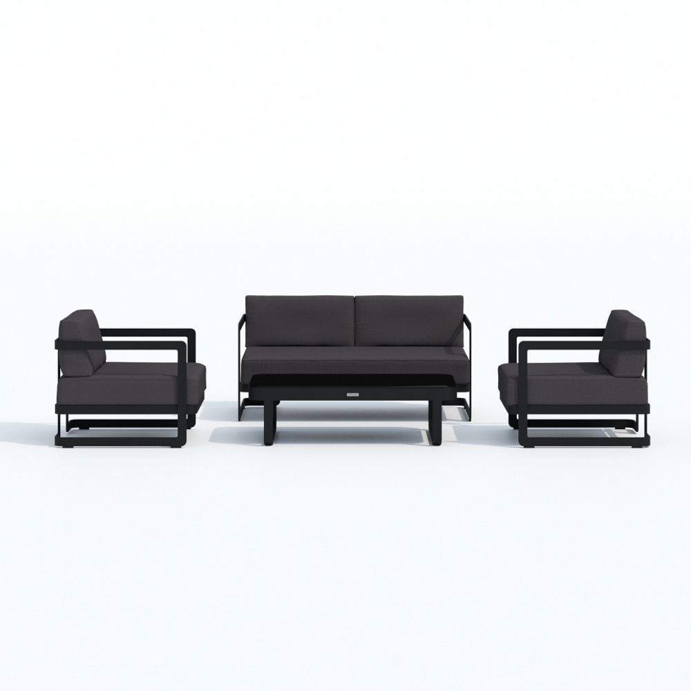 Лаунж зона Ideal Patio СИЛЕНА антрацит - каркас карбон